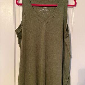 Torrid Olive Green Sleeveless Tank Top